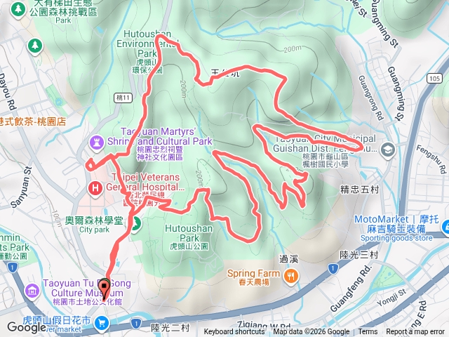 2026虎頭山越野10K預覽圖
