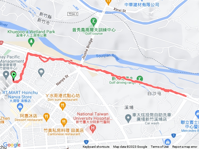 左岸自行車步道