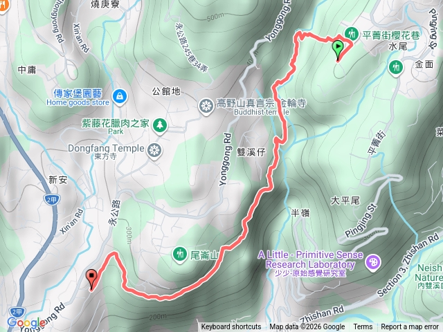 平菁街42巷到狗殷勤古道預覽圖