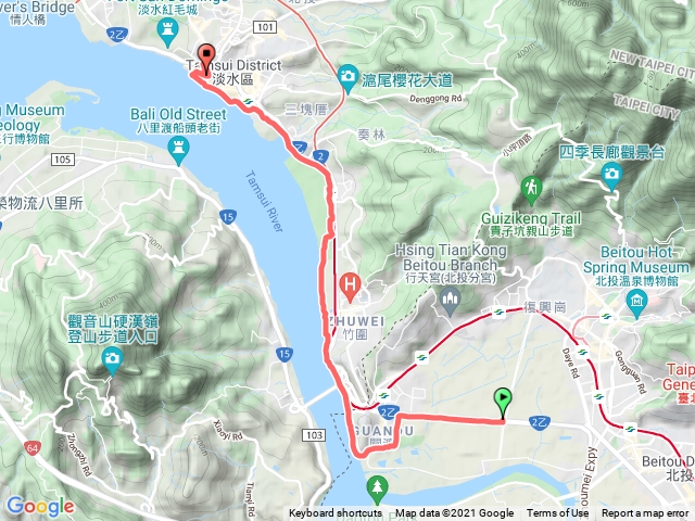 淡水河右岸