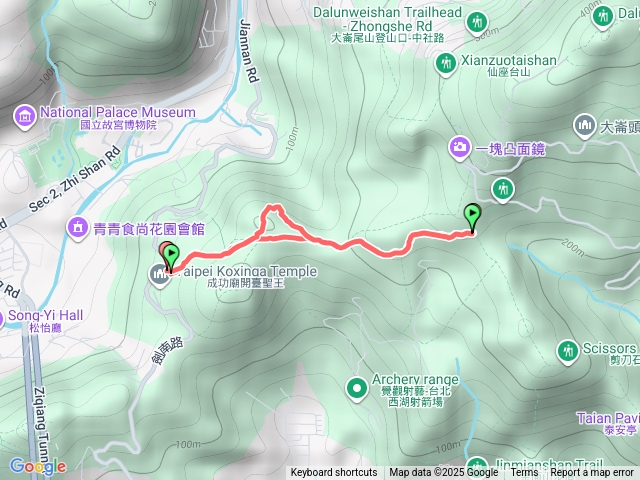 鄭成功廟步道預覽圖