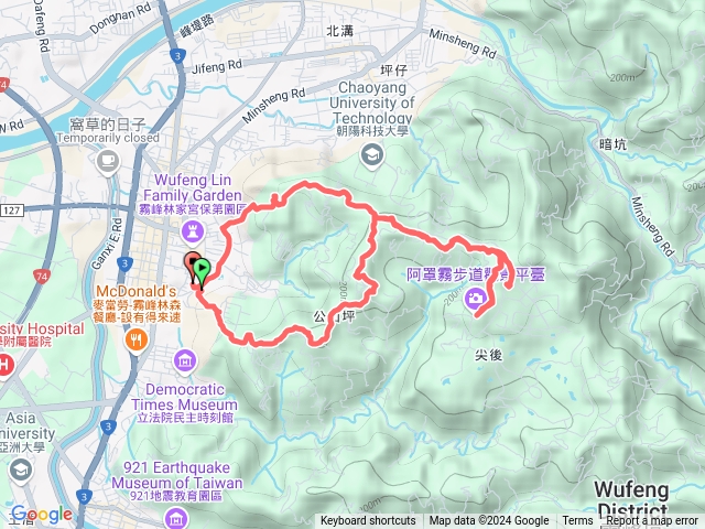 阿罩霧登山步道