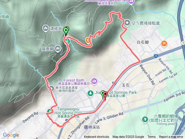 礁溪山泉大飯店-跑馬古道-湯唯溝公園預覽圖