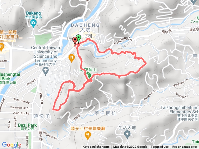 中台科大觀音山步道+南觀音山步道