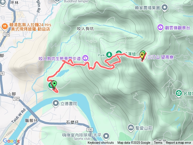 咬人狗坑登山步道（三订山）20251010