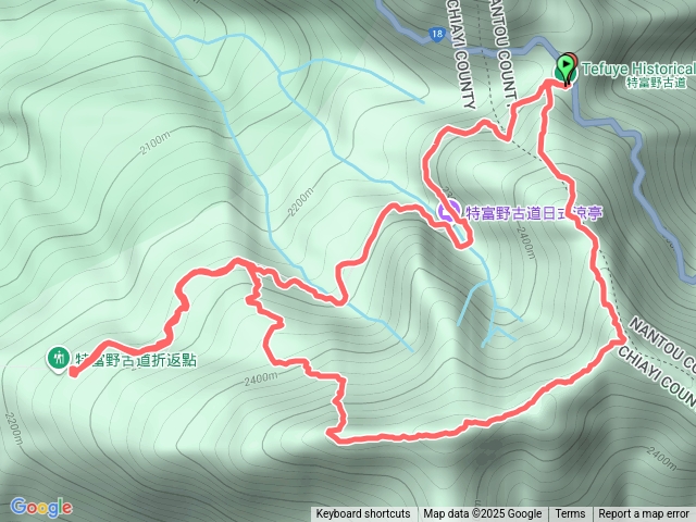20250927特富野自忠入口>特富野3.7K>東水山>兒玉山>特富野自忠入口