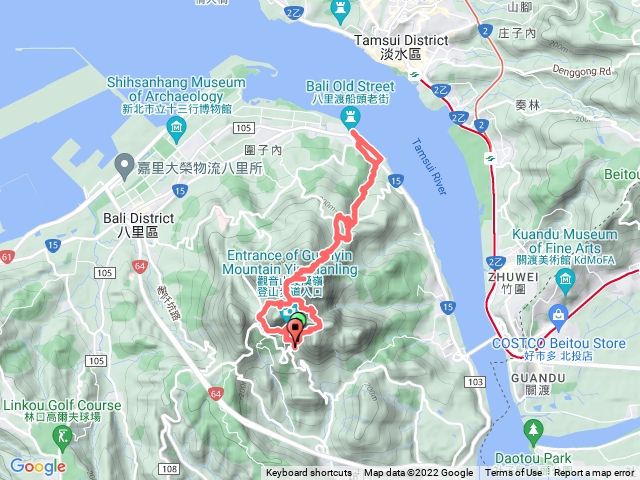 福隆山到渡船頭