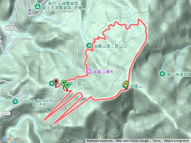 油羅山第一上第三下