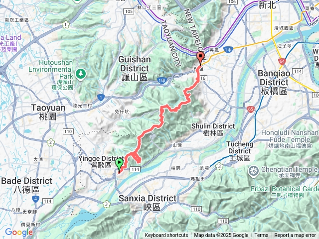 鶯迴縱走15連峰