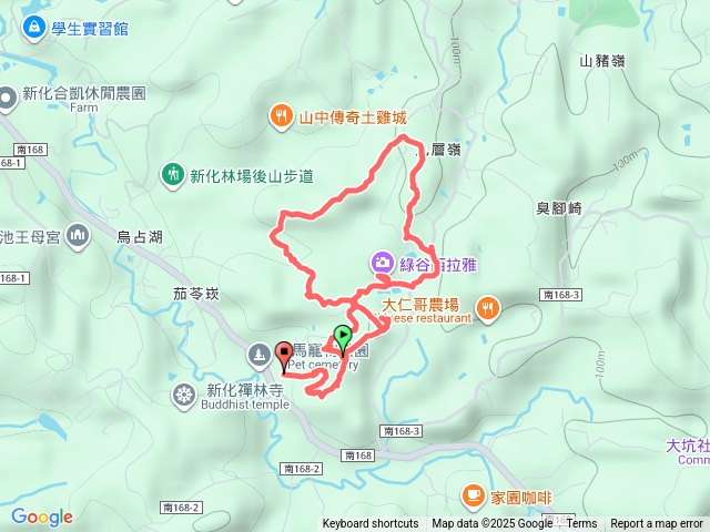 中興林場後山小O繞預覽圖