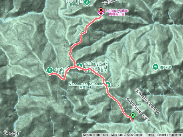 D2 拉褲音溪山屋 到 轆轆谷山屋預覽圖