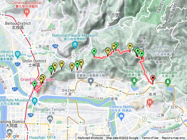 台北第五大縱走