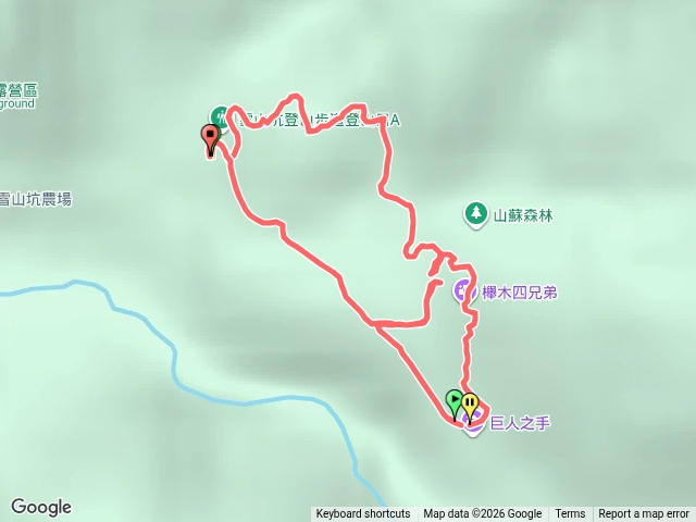 雪山坑登山步道預覽圖