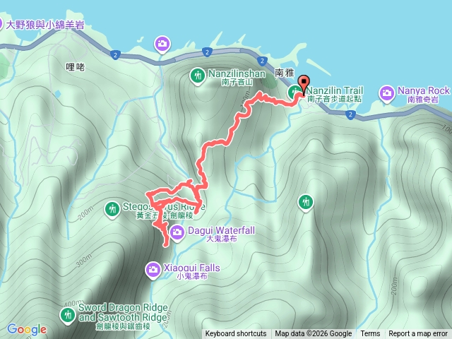 瑞芳小錐麓古道預覽圖