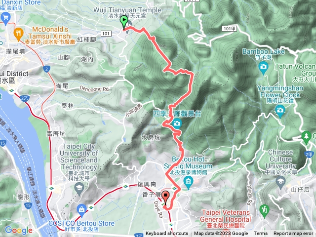 天元宫至面天山清天官