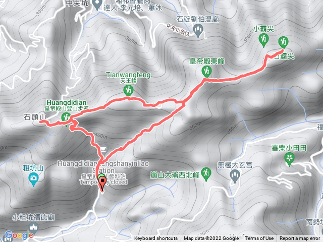皇帝殿東西峰+石霸尖