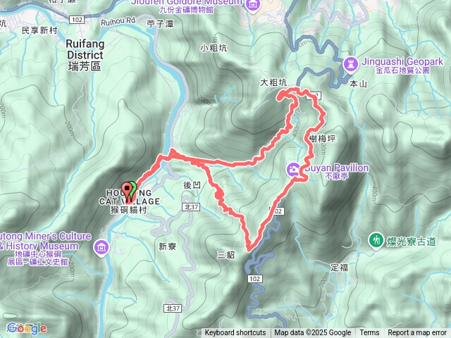 猴硐金字碑大粗坑猴硐