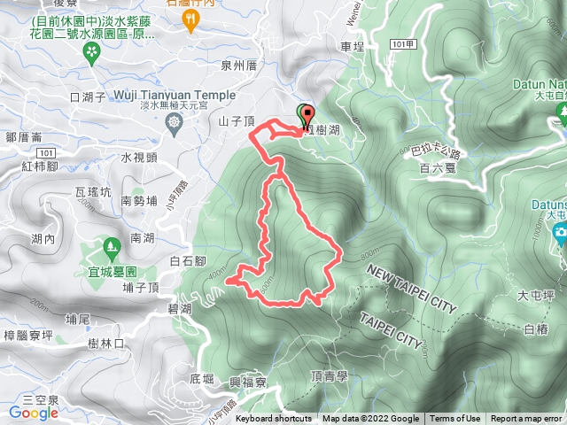 山仔嶺至賓士園水管道艱苦行