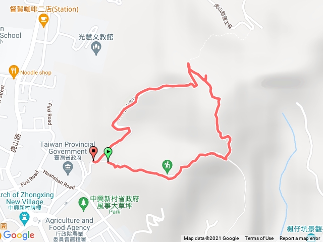 中興新村虎山步道