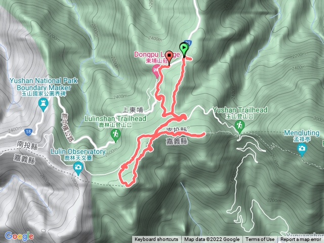 東埔大草原上鹿林山麟芷山