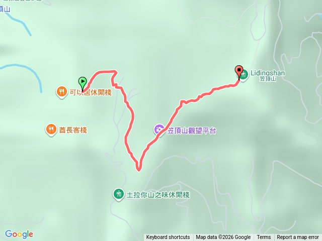 笠頂山三角點預覽圖