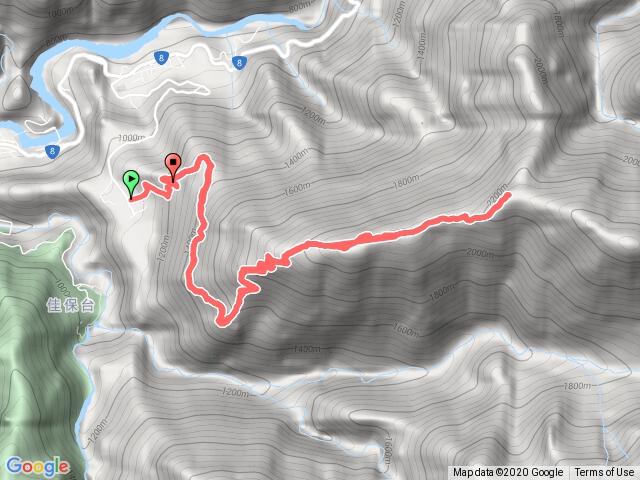 谷關七雄-馬崙山