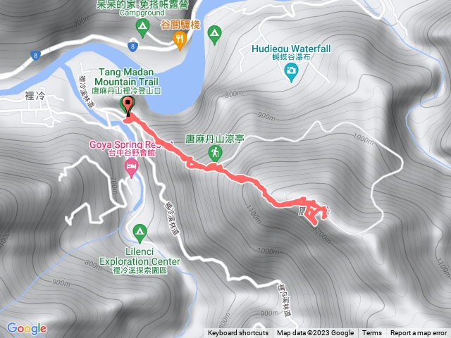 唐麻丹山（𥚃冷林道登山口）-112年10月09日