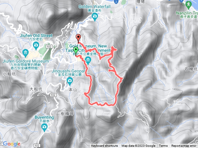 黃金3稜+金老二+復興山+煙囪山