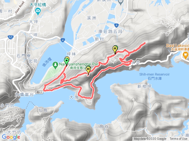 溪洲步道-石門苗圃-大灣坪