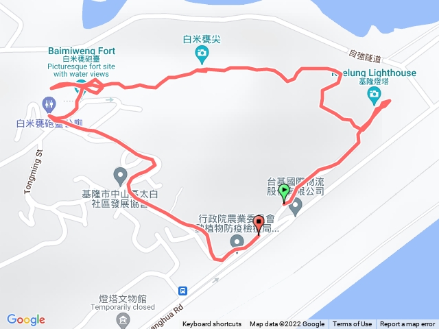 白米甕砲台步道