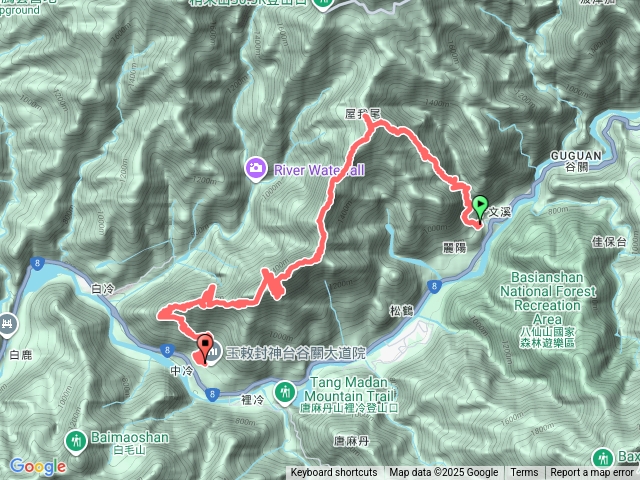 屋東縱走(公車接駁)