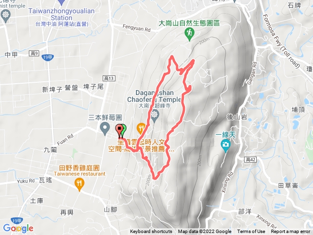 大崗山O型健行
