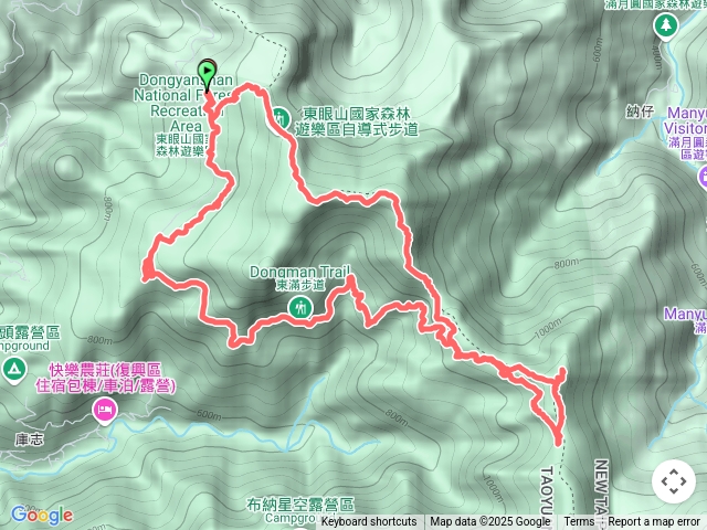 從東眼山走到拉卡山繞O型回（路線較難新手不友善）預覽圖