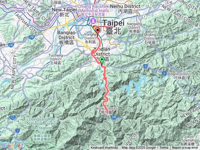 新店-烏來-公館