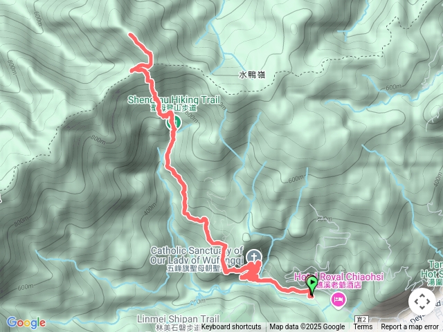 五峰旗停車場-三角崙山