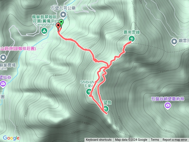 石壁山+嘉南雲峰+好望角預覽圖