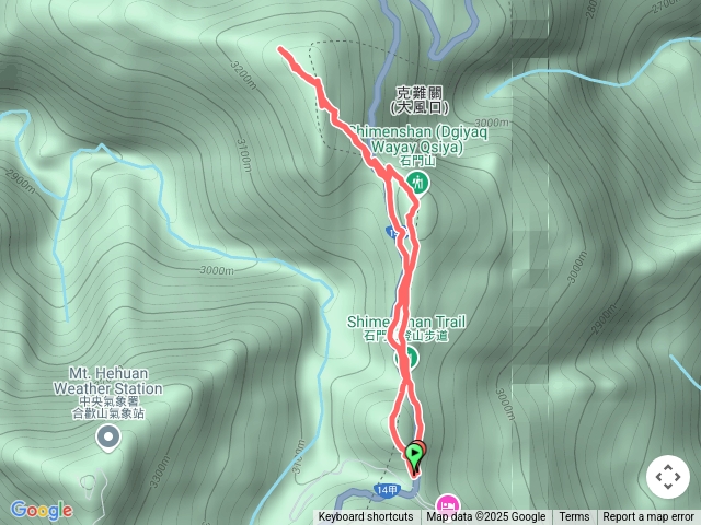 合歡尖山-石門山-石門山北峰