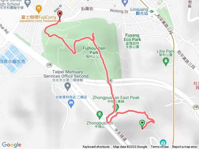 2022/2/13 中埔山/福州山步道