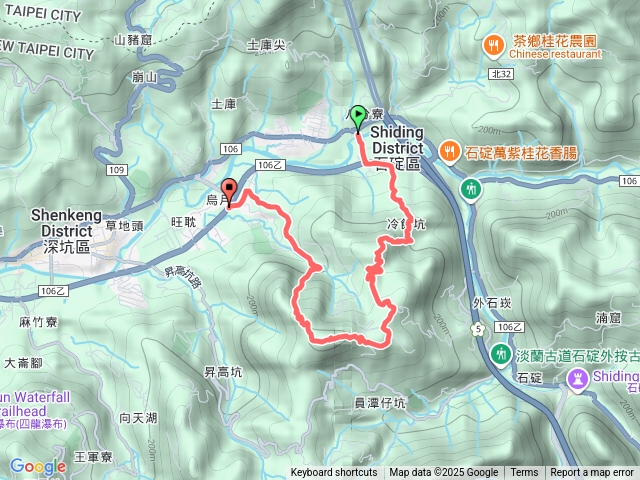 20251012冷飯坑山-楓子林山-烏月山