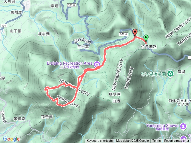 二子坪、面天山、向天山、向天池