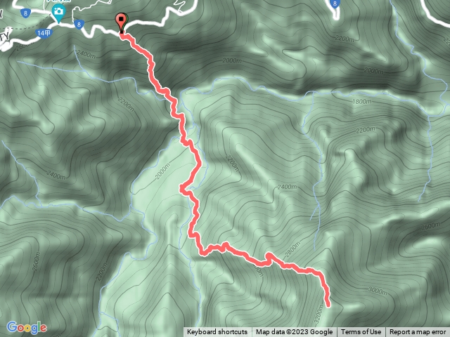 屏風山新登山口單攻