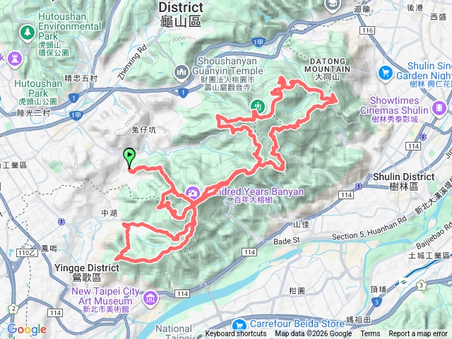 福源山越野32k預覽圖