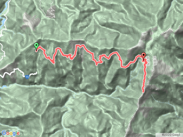 2019-10-18-奇萊南華D1：登山口-天池山莊-光被八表來回