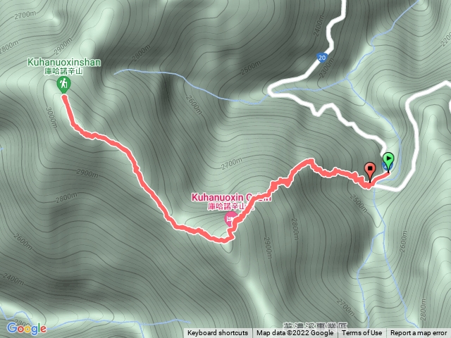 1110822庫哈諾辛山