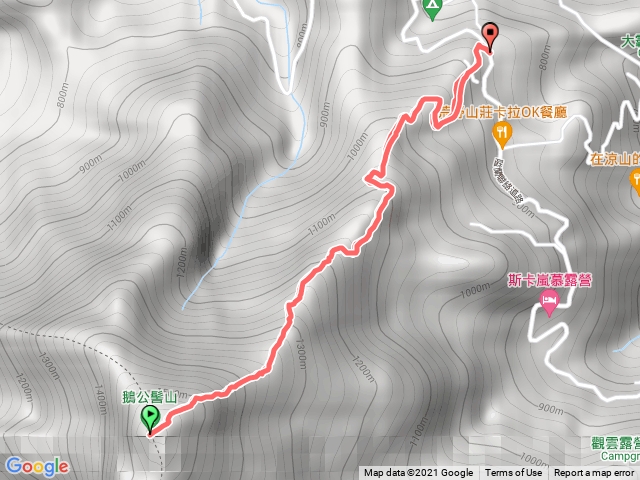 鵝公髻山第一登山口進出