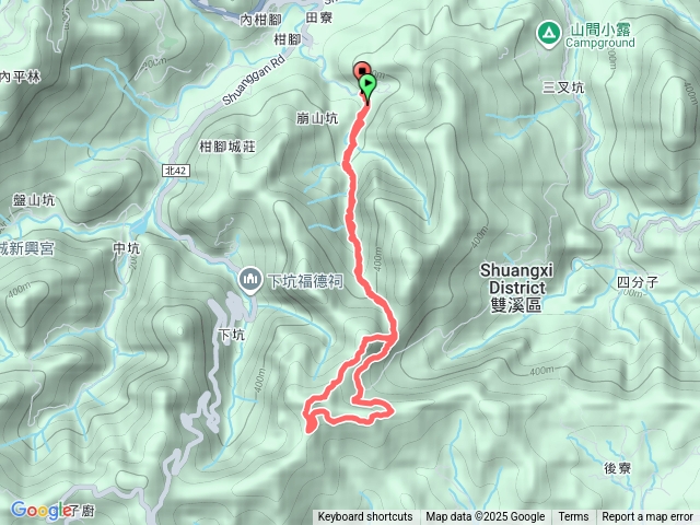 570峰到柑腳山稜線預覽圖