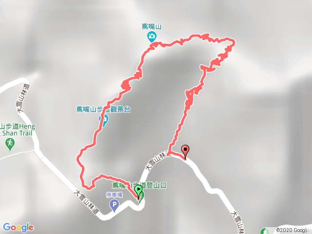 鳶嘴山塞車行