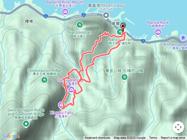2023-05-21 瑞芳南吝子山登山口～保羅尖～小鬼湖爆布～小錐麓～黃金七稜O繞