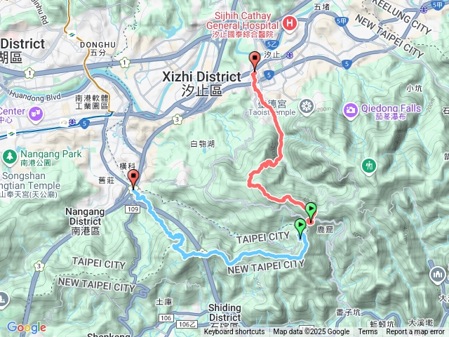 00大豐山縱走十三分山（舊莊二站→逸林園）預覽圖