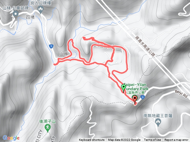 坪林四堵溪畔步道